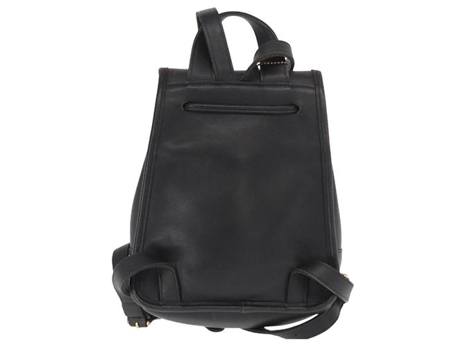 Coach Zaino in pelle nero e oro Auth am9257 D'oro - vista 2
