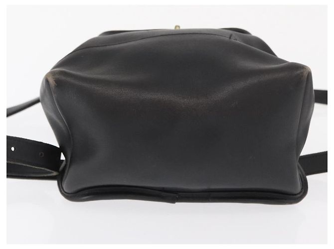Coach Zaino in pelle nero e oro Auth am9257 D'oro - vista 5