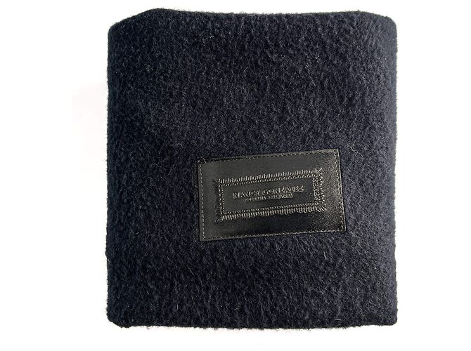 Autre Marque Borsa in pelle esotica nera con manico superiore Nero - vista 13
