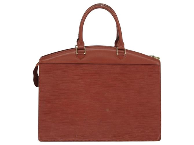 LOUIS VUITTON Borsa a Mano Epi Riviera Marrone M48183 LV Auth 169585 - vista 2