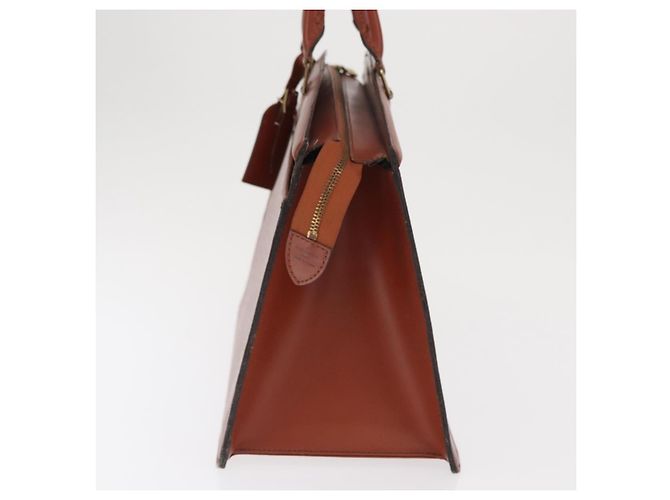 LOUIS VUITTON Borsa a Mano Epi Riviera Marrone M48183 LV Auth 169585 - vista 4