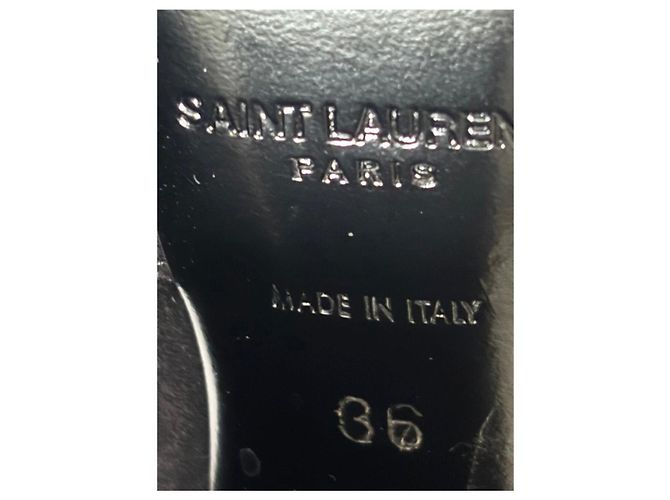 Autre Marque Botas Saint-Laurent Negro - vista 10