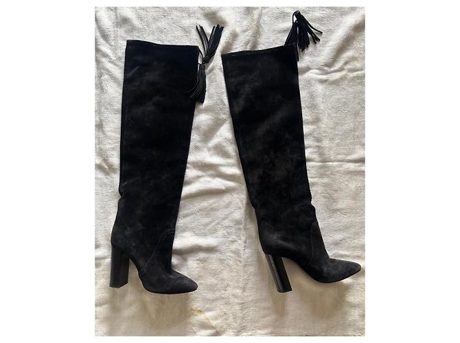 Autre Marque Botas Saint-Laurent Negro - vista 4