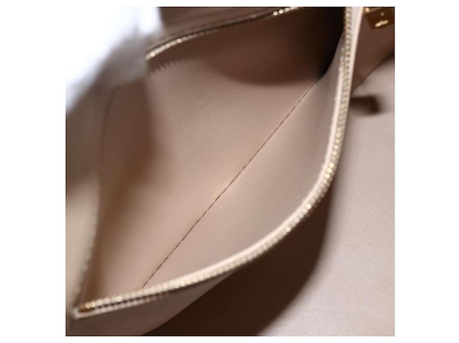 LOUIS VUITTON Borsa a Mano Houston Monogram Vernis Gialla M91121 LV Auth ka2056 Giallo - vista 21