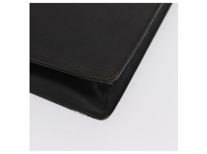 LOUIS VUITTON Epi Porta Documenti a Tracolla Briefcase Nera M54462 Auth ka2157 Nero - vista 15