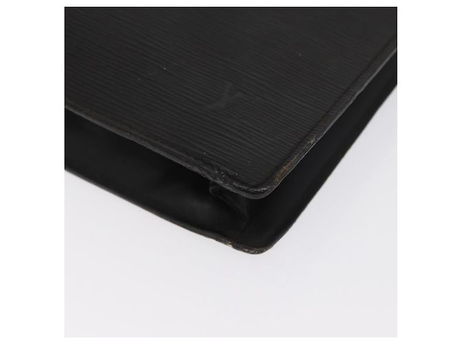 LOUIS VUITTON Epi Porta Documenti a Tracolla Briefcase Nera M54462 Auth ka2157 Nero - vista 16