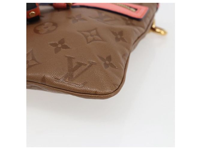 LOUIS VUITTON Borsa Piatta Monogram Empreinte Marrone M40369 LV Auth 170001SAM - vista 14