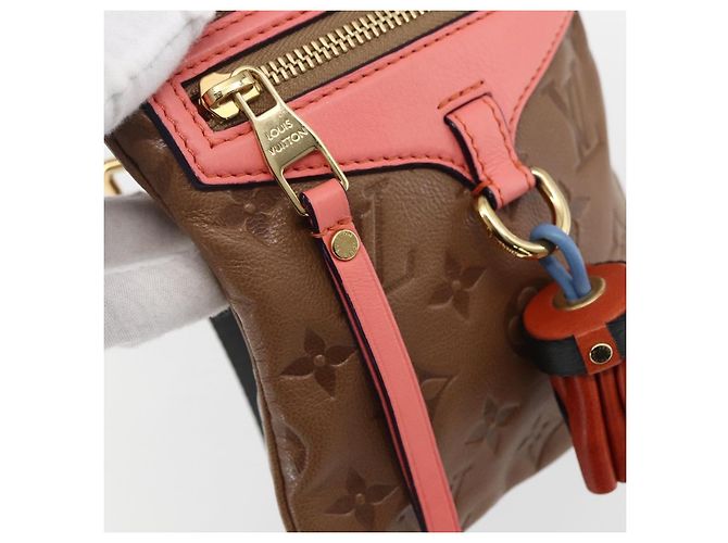 LOUIS VUITTON Borsa Piatta Monogram Empreinte Marrone M40369 LV Auth 170001SAM - vista 19