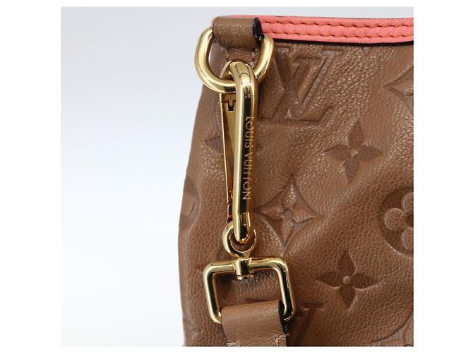LOUIS VUITTON Borsa Piatta Monogram Empreinte Marrone M40369 LV Auth 170001SAM - vista 9