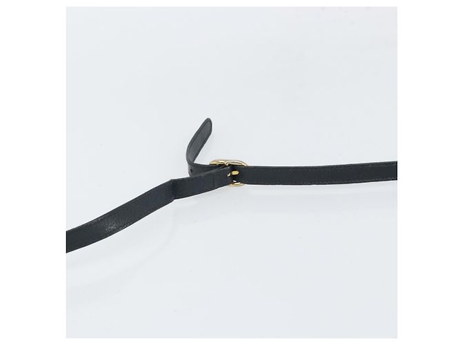 Borsa a Spalla Gucci GG Supreme Sherry Line PVC Blu Navy Oro 904 02 035 Auth gh1666 D'oro - vista 8