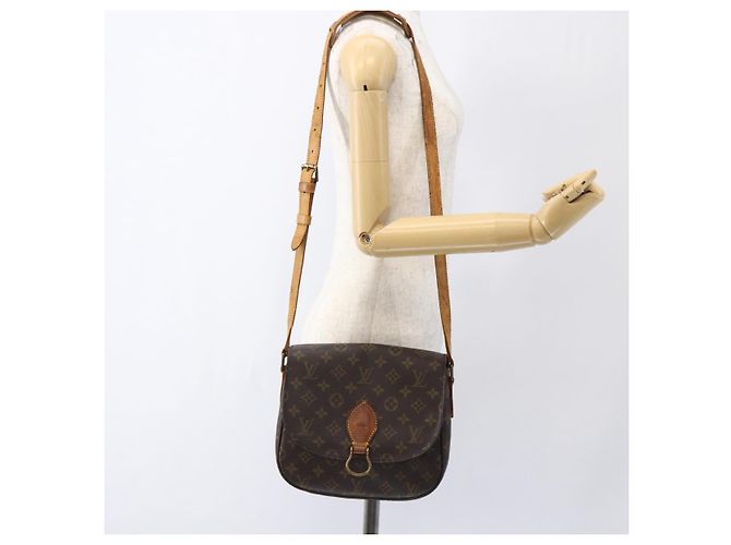LOUIS VUITTON Borsa a Spalla Monogram Saint Cloud GM M51242 LV Auth 163427 Monogramma - vista 26