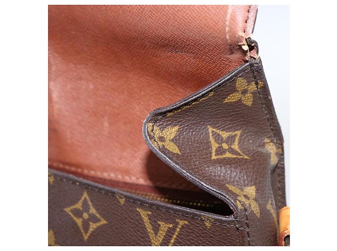 LOUIS VUITTON Borsa a Spalla Monogram Saint Cloud GM M51242 LV Auth 163427 Monogramma - vista 9