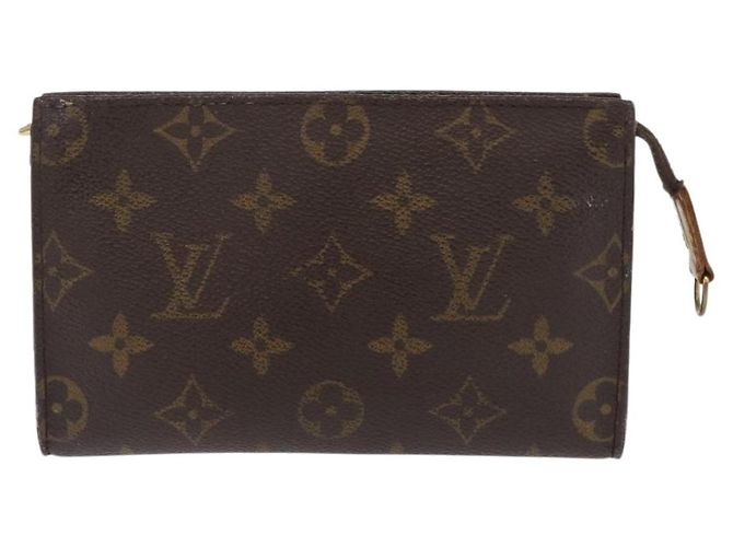 Bucket LOUIS VUITTON Monogramma Secchiello PM Pochette Accessorio LV Auth 170157 - vista 13