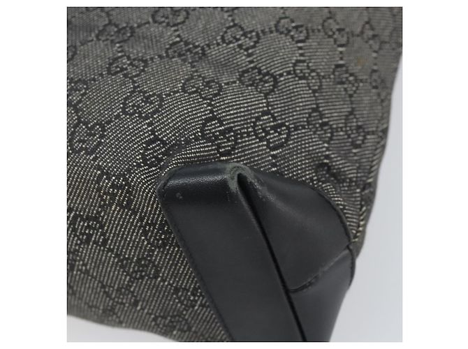 GUCCI GG Canvas Tote Bag Schwarz Silber 28893 Auth 170369 - Ansicht 15