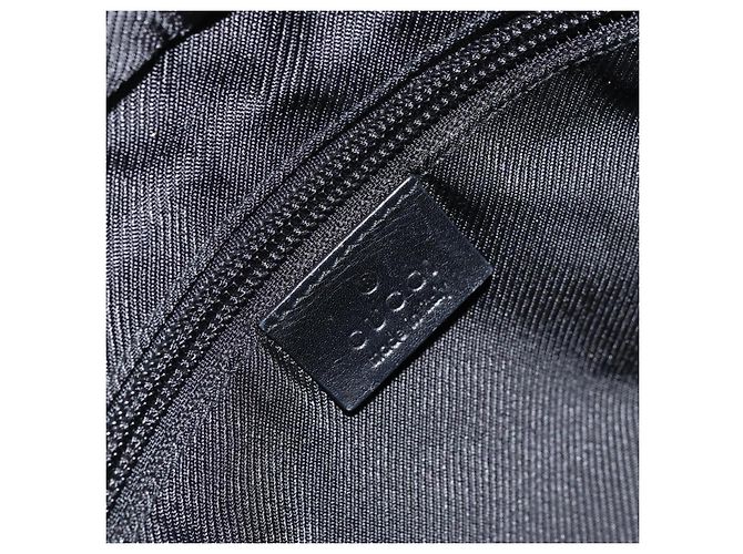 GUCCI GG Canvas Tote Bag Schwarz Silber 28893 Auth 170369 - Ansicht 18