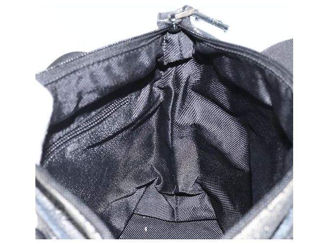 GUCCI GG Canvas Tote Bag Schwarz Silber 28893 Auth 170369 - Ansicht 19