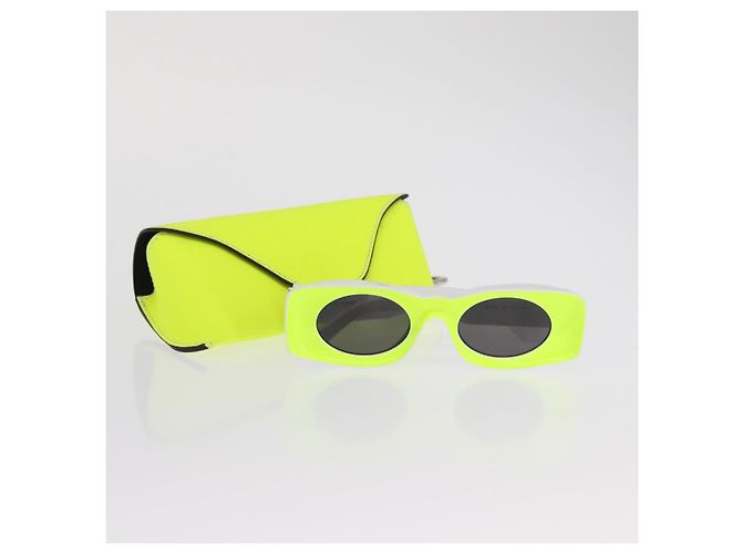 Gafas de sol LOEWE Plástico Blanco Auth 149901M - vista 12