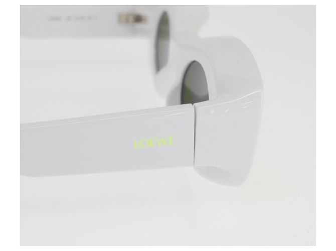 Gafas de sol LOEWE Plástico Blanco Auth 149901M - vista 6