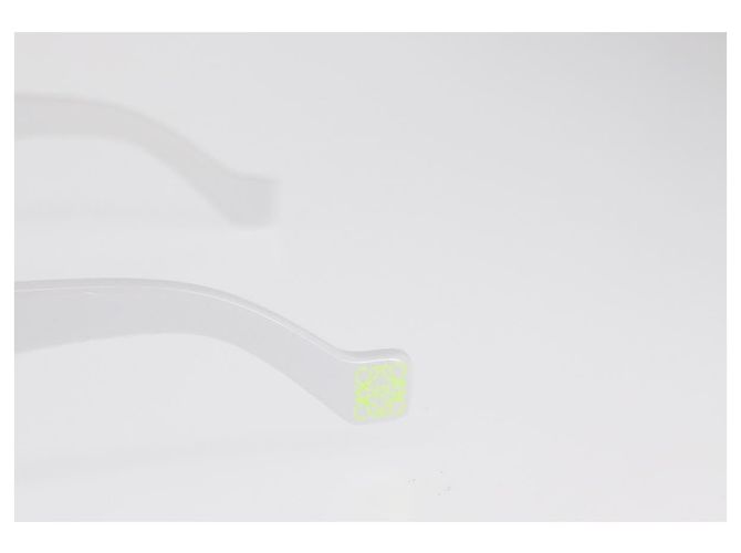 Gafas de sol LOEWE Plástico Blanco Auth 149901M - vista 8