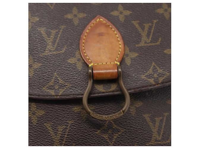 LOUIS VUITTON Borsa a Spalla Monogram Saint Cloud MM M51243 LV Auth 170614 Monogramma - vista 18