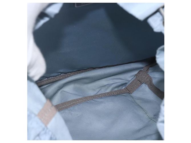 PRADA Backpack Nylon Light Blue Silver Auth 165621 Silvery - view 10