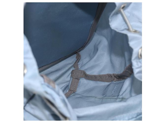 PRADA Backpack Nylon Light Blue Silver Auth 165621 Silvery - view 22