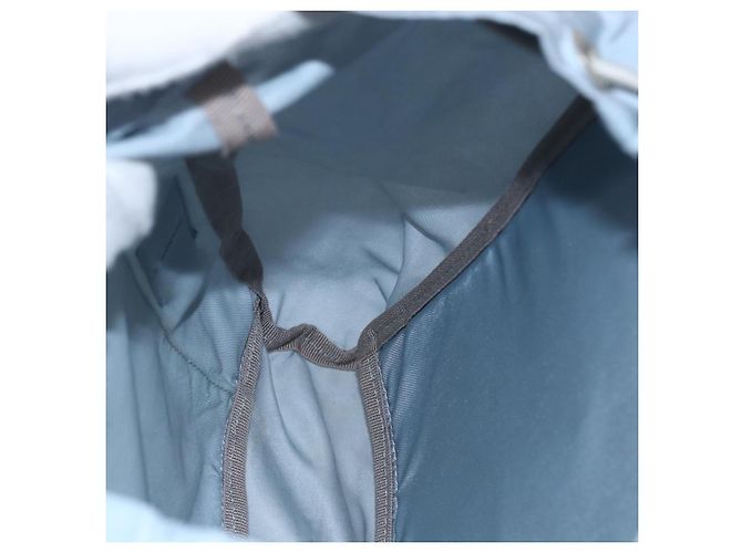 PRADA Backpack Nylon Light Blue Silver Auth 165621 Silvery - view 23