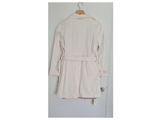 Gabardina Jil Sander Oakland Blanca Blanco - vista 3