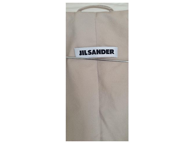 Gabardina Jil Sander Oakland Blanca Blanco - vista 5