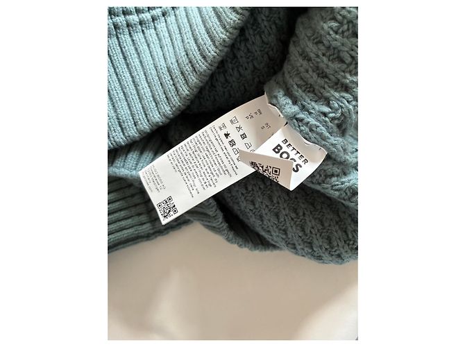 Hugo Boss BOSS knitted pullover with zip closure - view 5