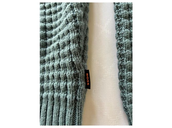 Hugo Boss BOSS knitted pullover with zip closure - view 7