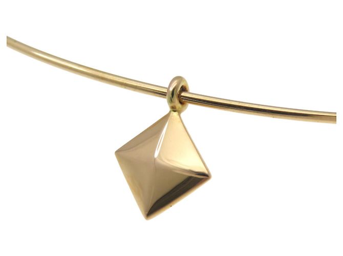 Collana Omega Collier de Chien di Hermès D'oro - vista 2
