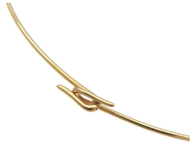 Collana Omega Collier de Chien di Hermès D'oro - vista 3