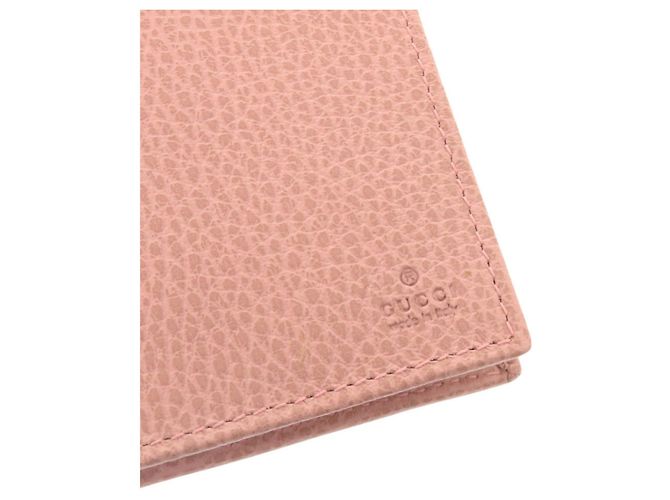 Borsa a spalla in pelle rosa Gucci Swing 368231 - vista 9