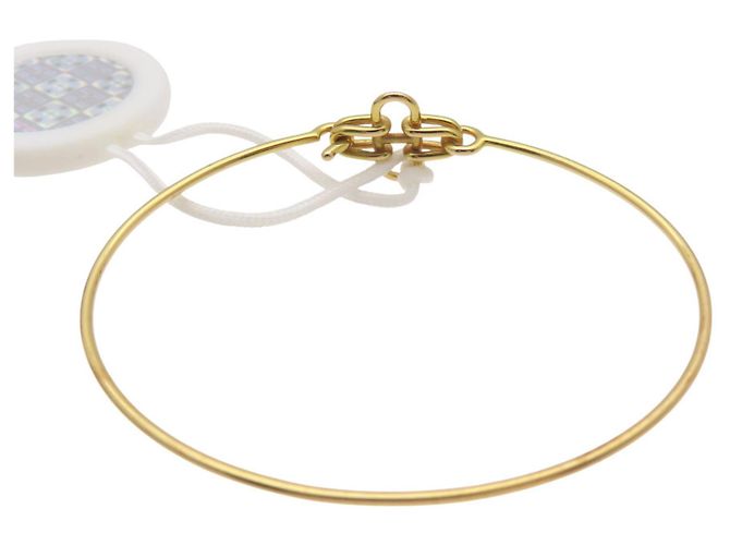 Brazalete de oro amarillo de 18K Rose de Mer de Hermès Dorado - vista 3