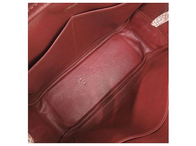Hermès Plume 28 Handtasche Rot - Ansicht 5