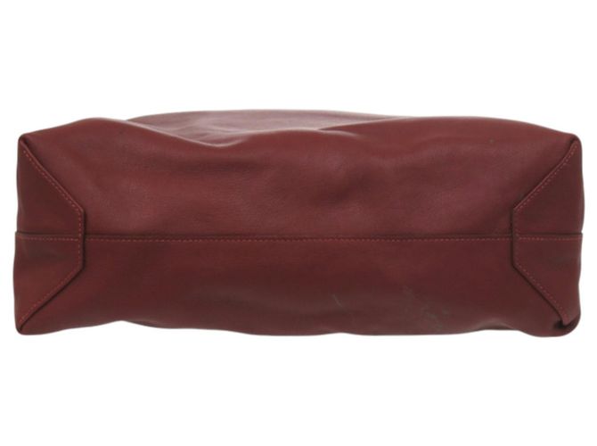 Hermès Double Sens 45 Wende-Tasche Braun Rot - Ansicht 3