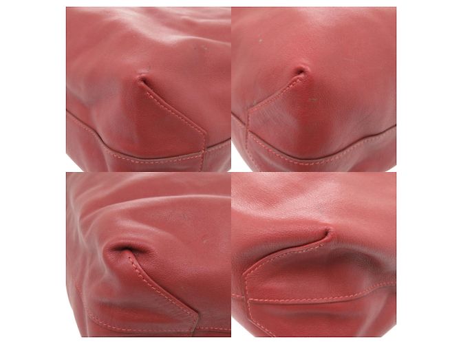 Hermès Double Sens 45 Wende-Tasche Braun Rot - Ansicht 7