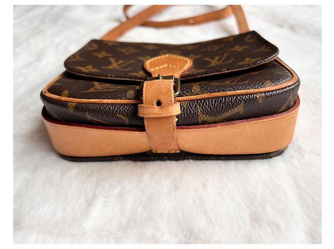 Cartouchiere Louis Vuitton Cartouchière PM Monogram Marrone D'oro - vista 4