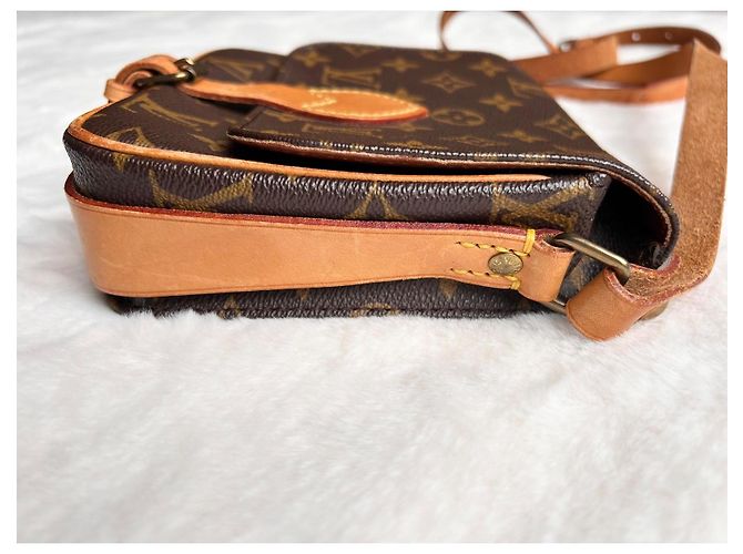 Cartouchiere Louis Vuitton Cartouchière PM Monogram Marrone D'oro - vista 6