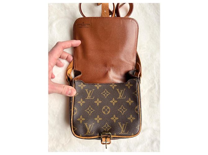 Cartouchiere Louis Vuitton Cartouchière PM Monogram Marrone D'oro - vista 8