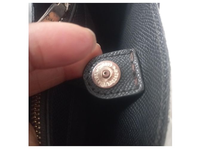 Borsa a mano Coach Small Town in pelle marrone scuro - vista 3