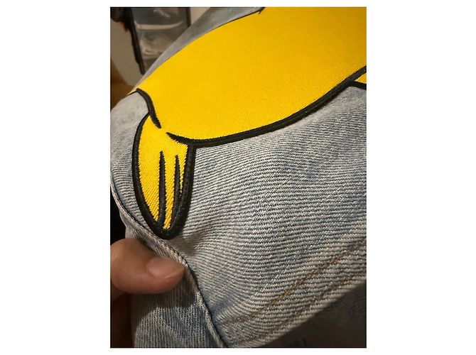 Giacca di denim Levi's x Pokémon Pikachu Bianco Rosso Blu Giallo - vista 6