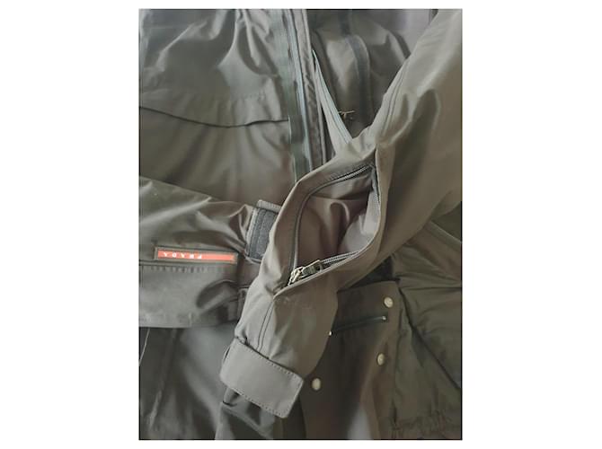 Tuta da sci Prada nera in nylon Gore-Tex Nero - vista 10
