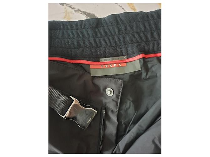 Tuta da sci Prada nera in nylon Gore-Tex Nero - vista 16