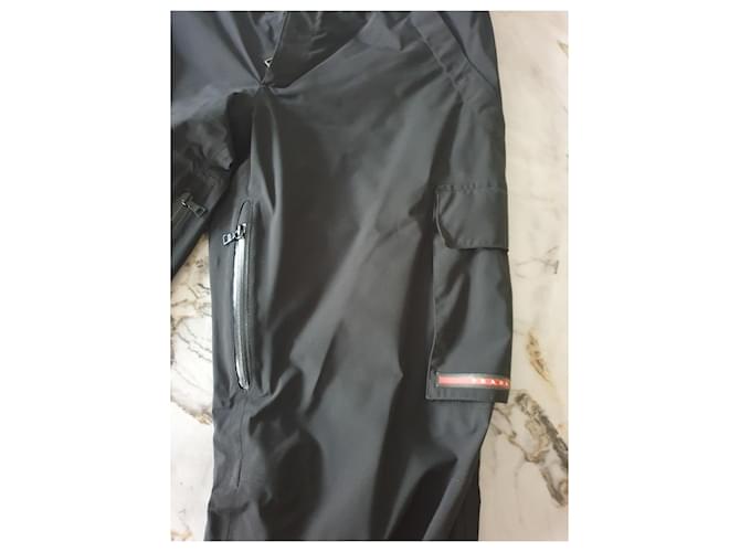 Tuta da sci Prada nera in nylon Gore-Tex Nero - vista 17