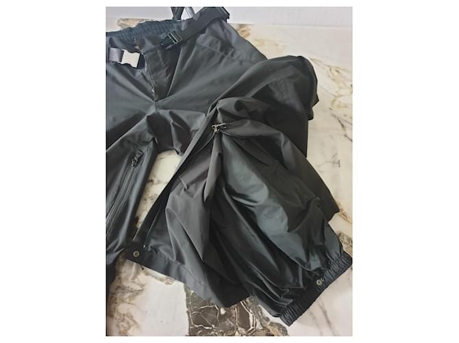 Tuta da sci Prada nera in nylon Gore-Tex Nero - vista 21