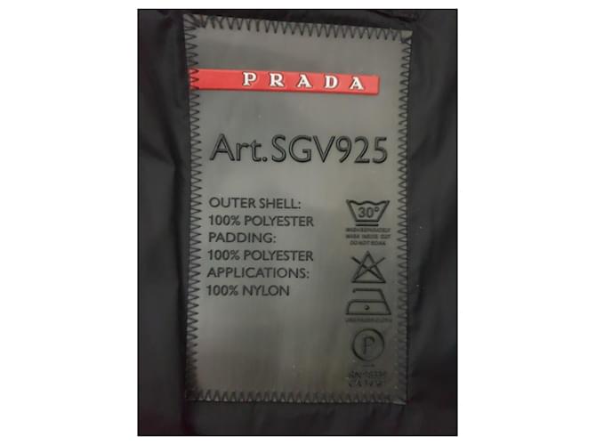 Tuta da sci Prada nera in nylon Gore-Tex Nero - vista 6