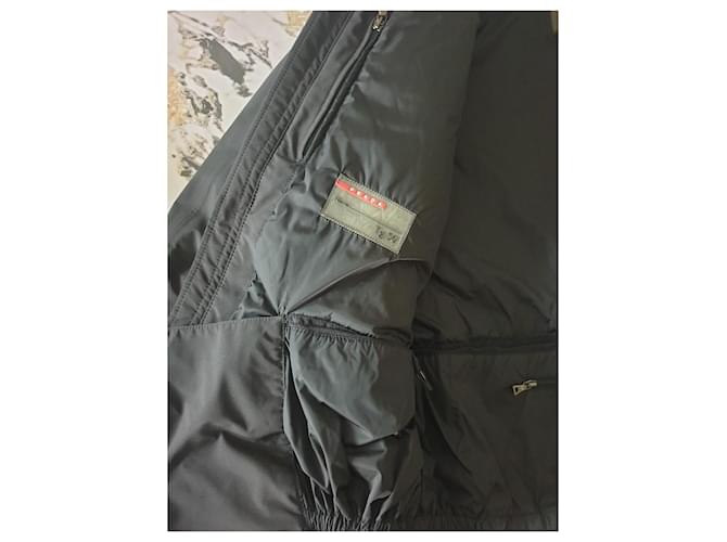 Tuta da sci Prada nera in nylon Gore-Tex Nero - vista 8