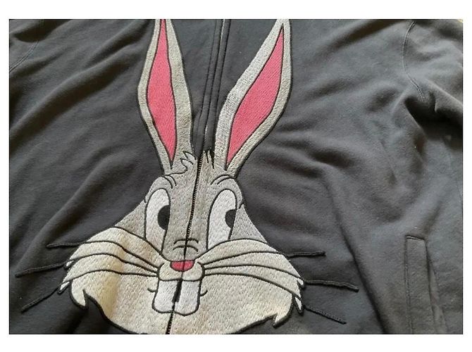 Gucci Sweaterjacke Gr. XL weltweit ausverkauft NP ca. 1800€ Schwarz - Ansicht 2